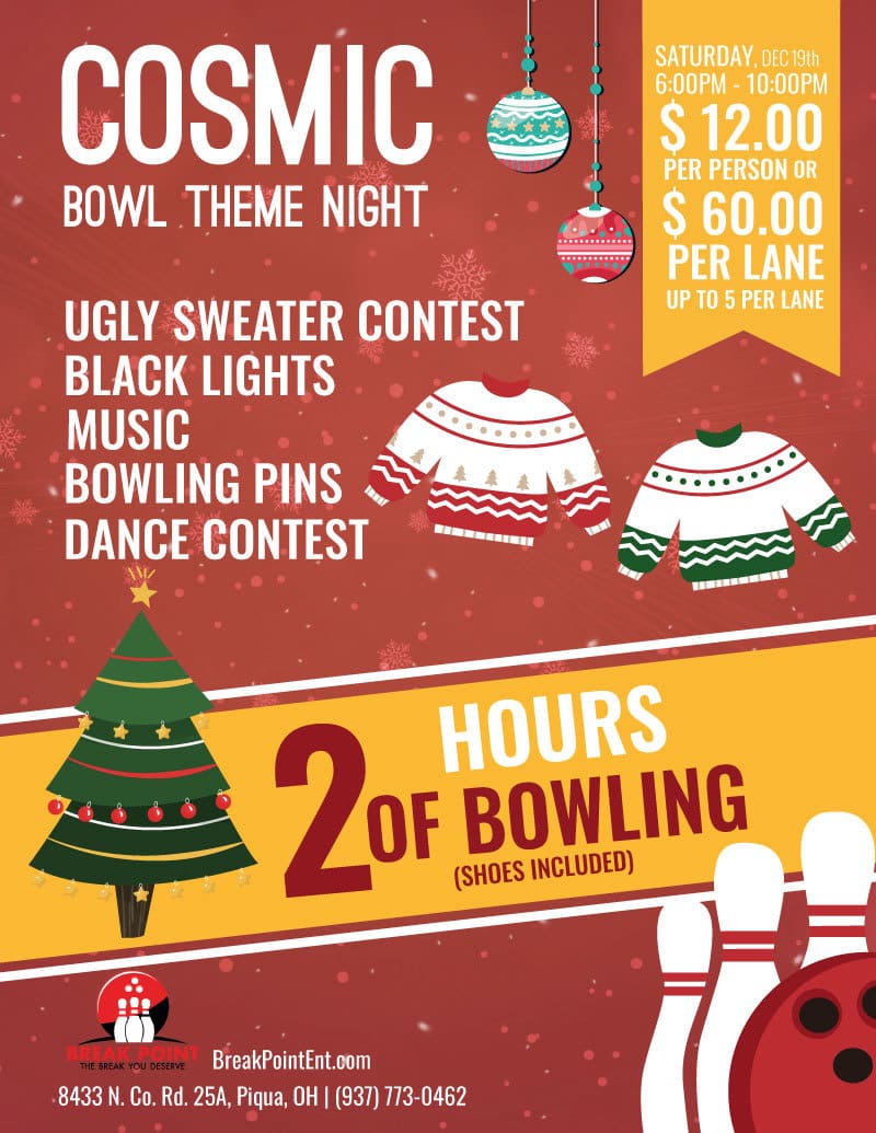 Cosmic Ugly Sweater Nite