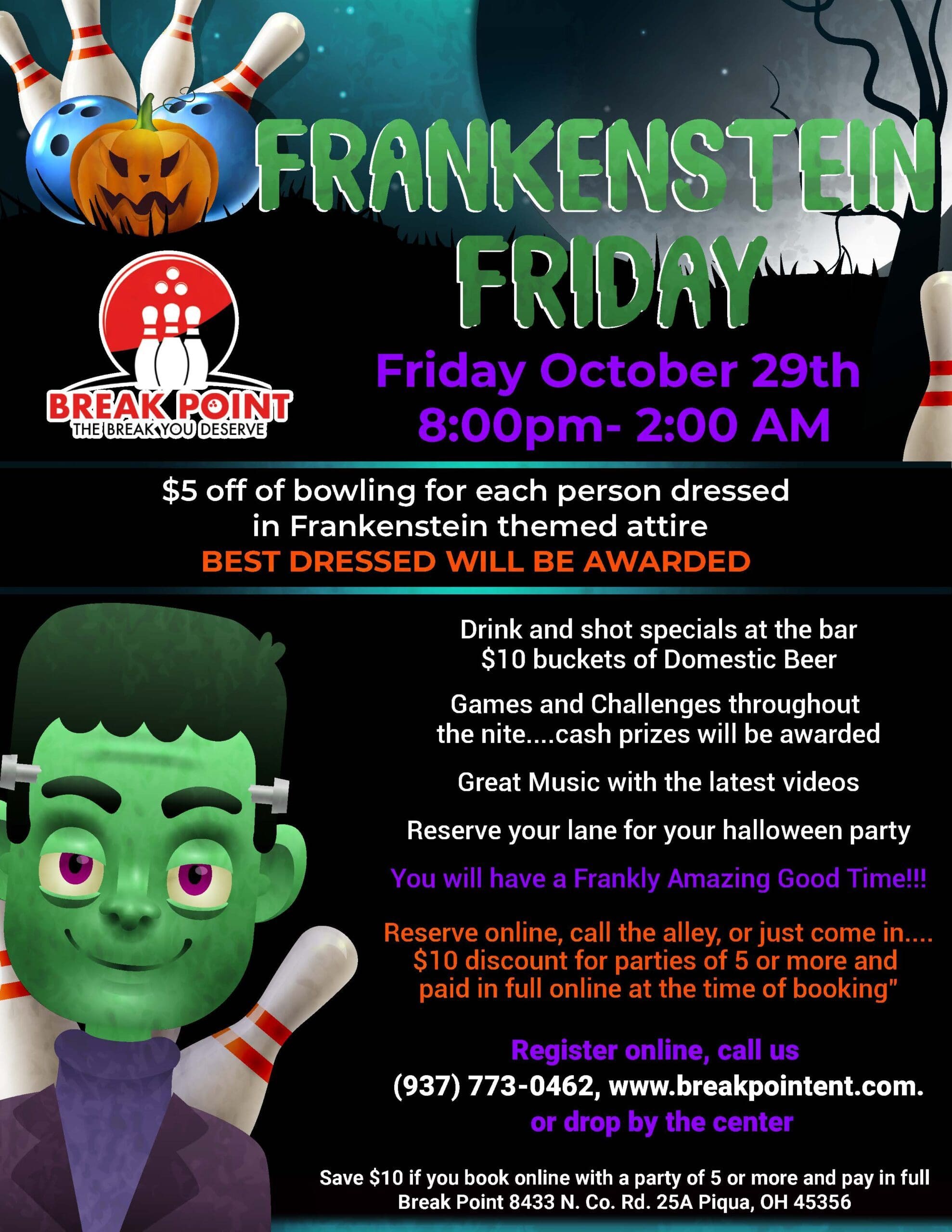Frankenstein Friday